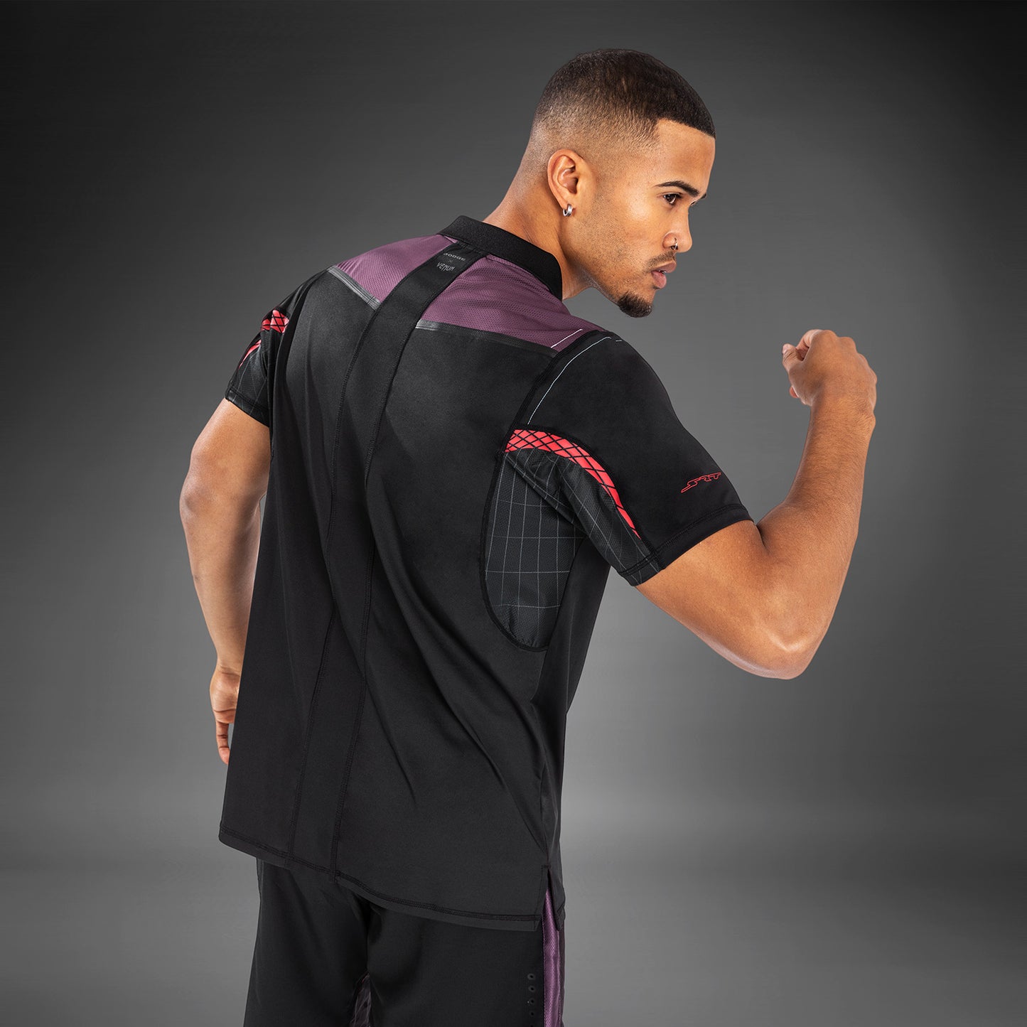 Venum x Dodge Banshee  Herenpolo Dry Tech - Zwart