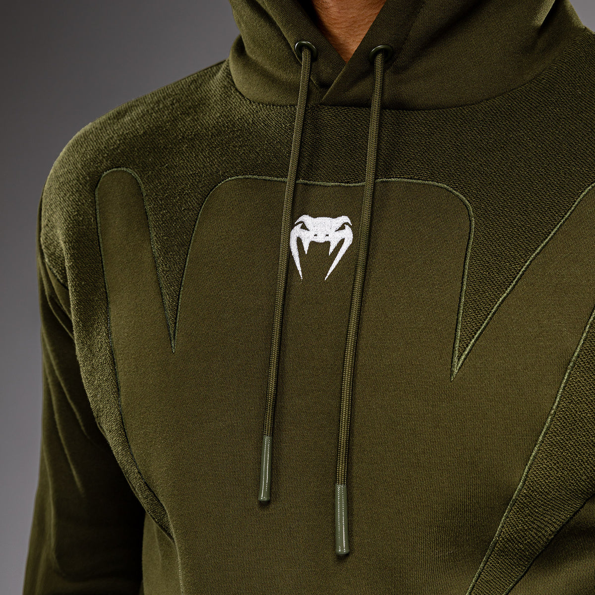 Venum Attack Fleece & Weave Hoodie - Kaki
