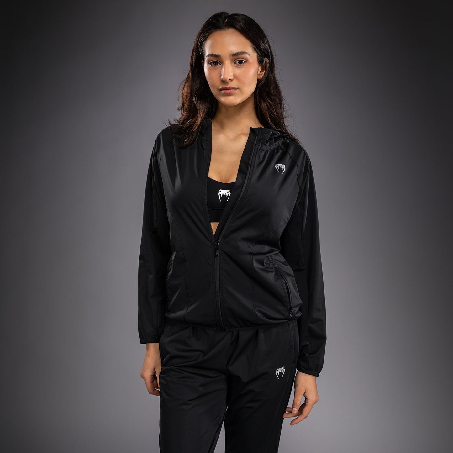 Venum Contender Aero Trainingsjas voor dames – Zwart
