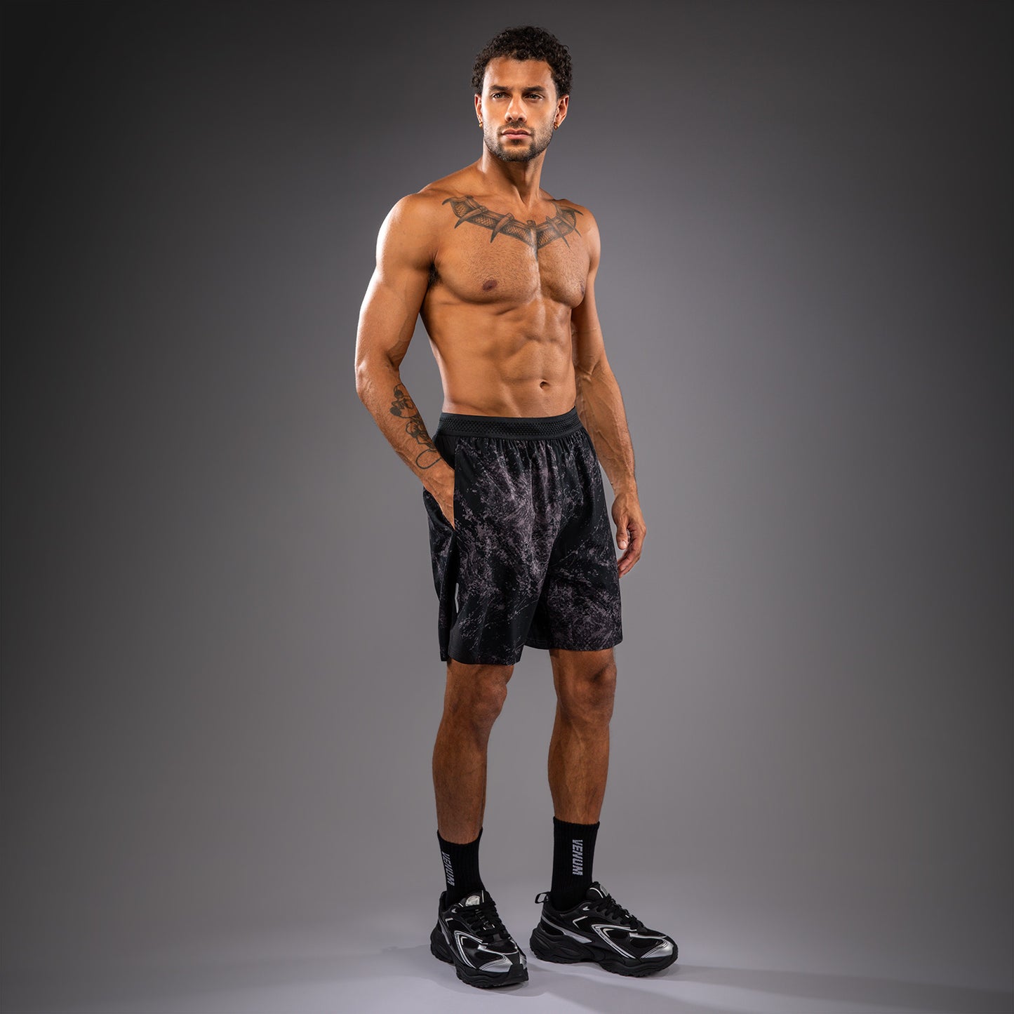 Venum Rage & Workout Trainingsshorts - Zwart/Grijs