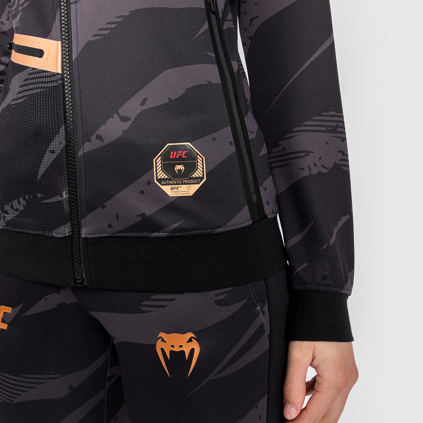 UFC Adrenaline By Venum Fight Week Jas Met Capuchon Voor Vrouwen - Urban Camo