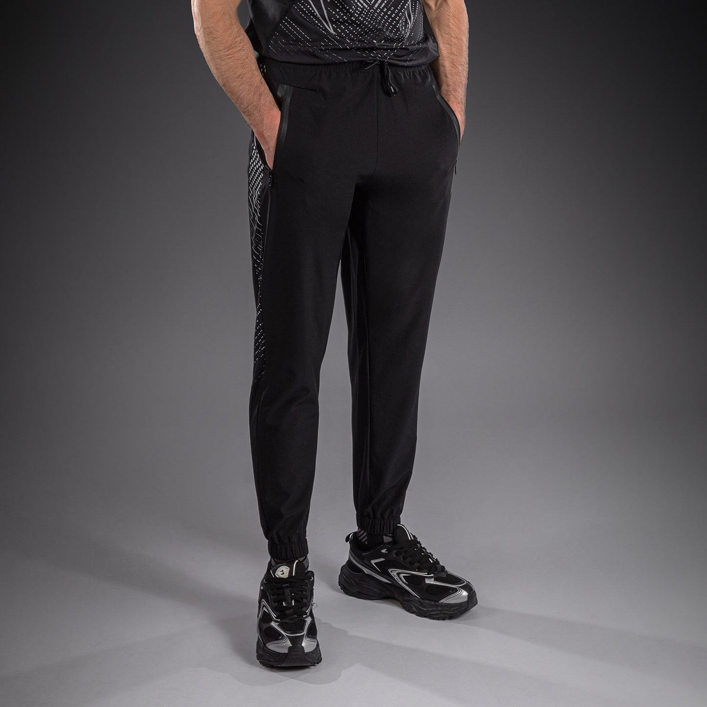 Venum Midnight Fury Joggingbroek Zwart/Grijs/Zilver