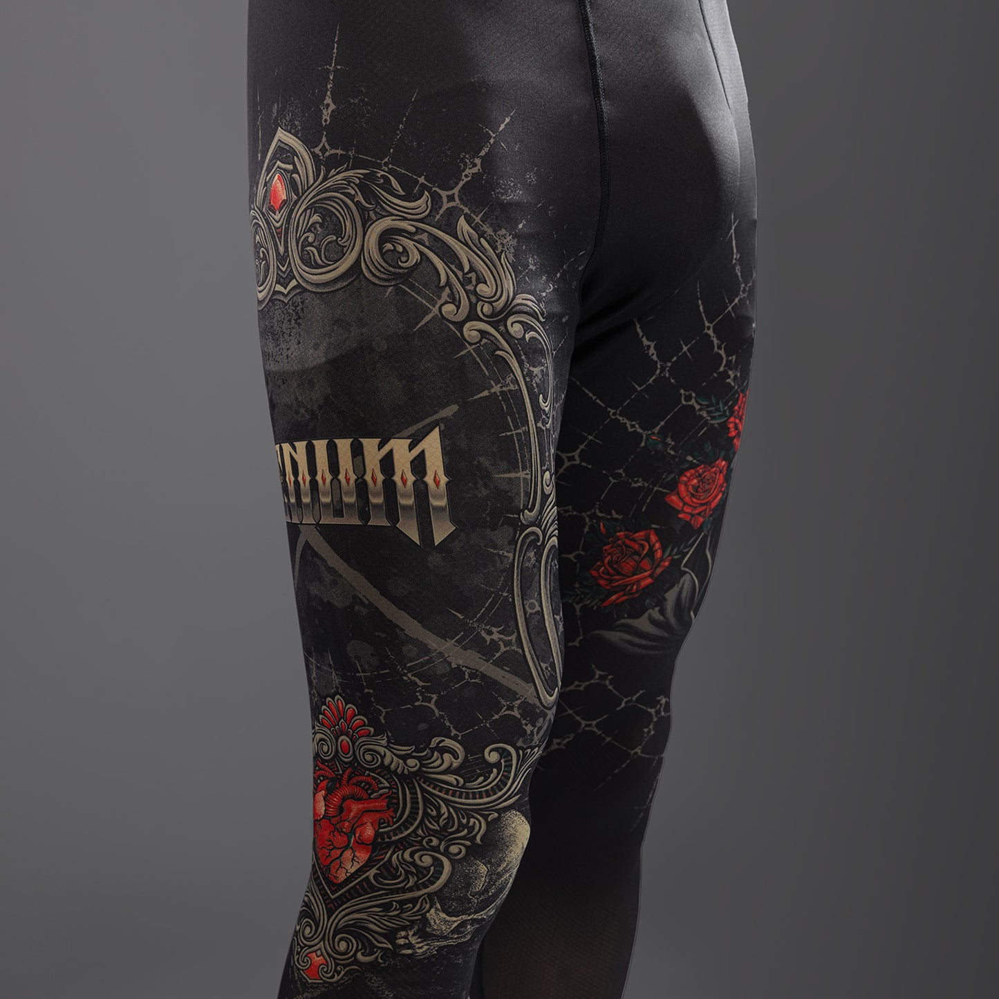 Venum Santa Muerte 5.0 Spats voor Heren - Diep Zwart/Goud