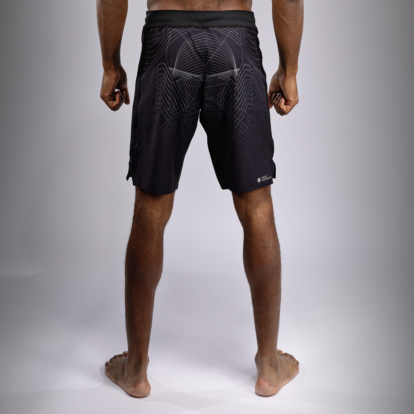Venum G-Fit Air Fight Shorts Heren - Diepzwart / Woestijnzand