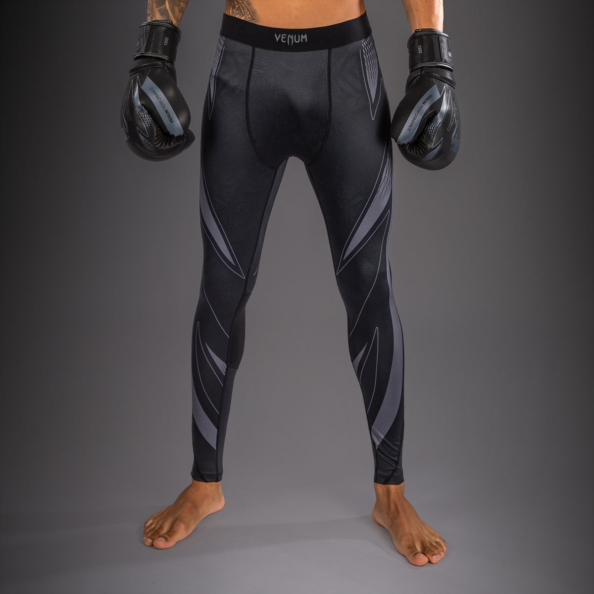 Venum Amazonia Reborn Compressiebroek - Zwart/Grijs