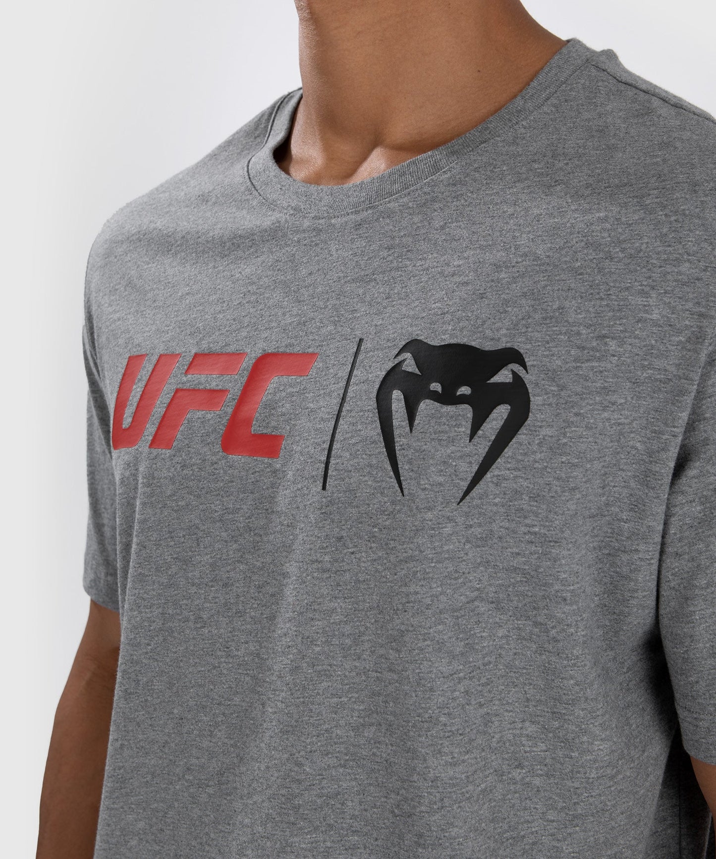 UFC Venum Classic T-shirt - Grijs/Rood