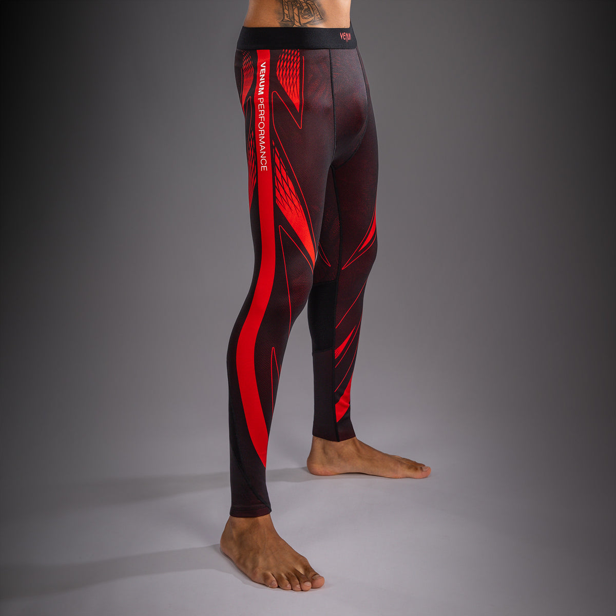 Venum Amazonia Reborn Compressiebroek - Zwart/Rood