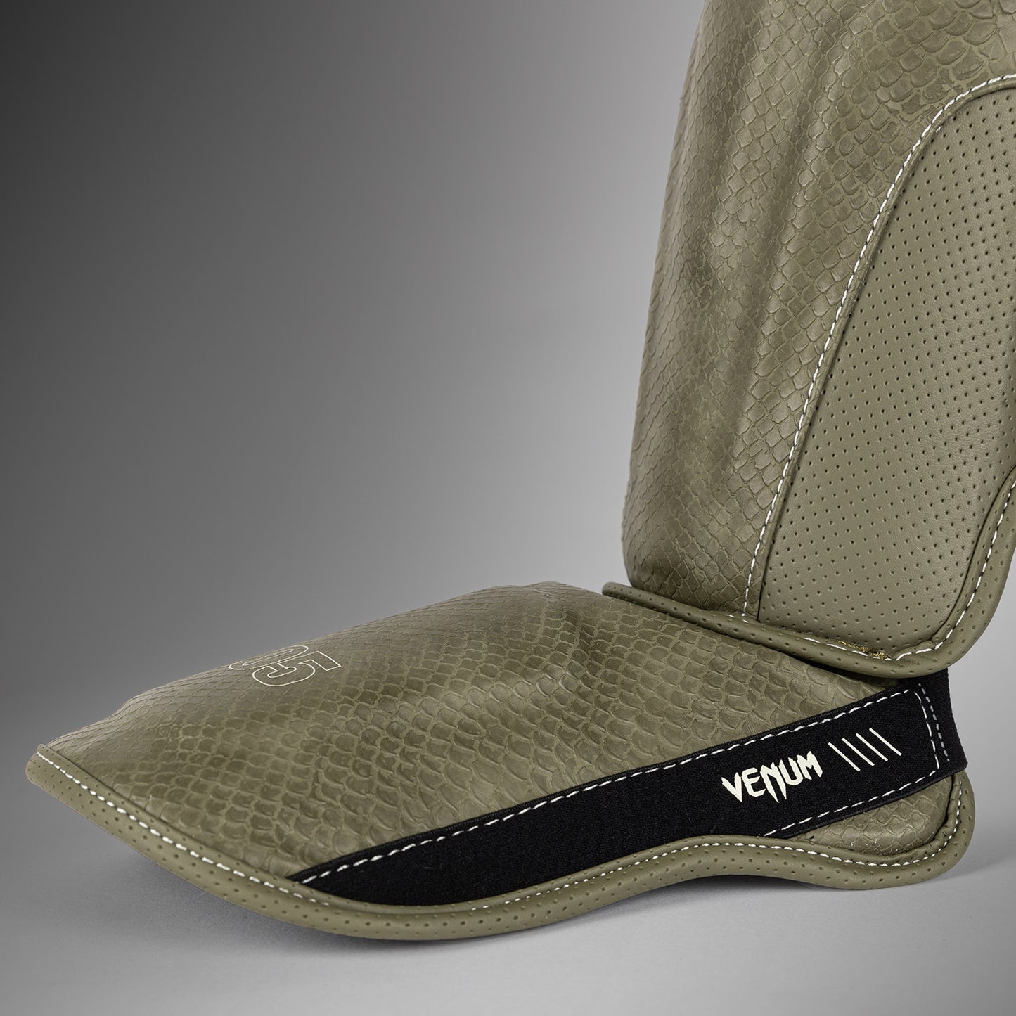 Venum Impact Evo Scales Scheenbeschermers – Legergroen