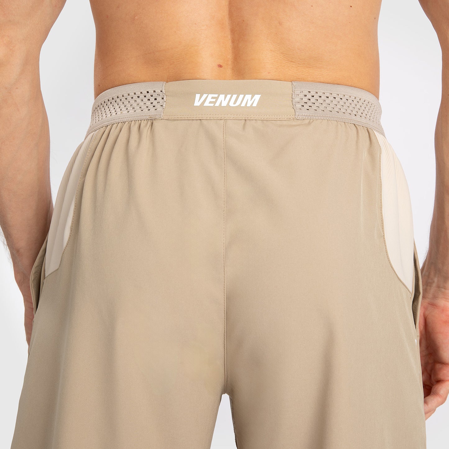 Venum Tempest Heren Trainingsshorts - Beige/Zand