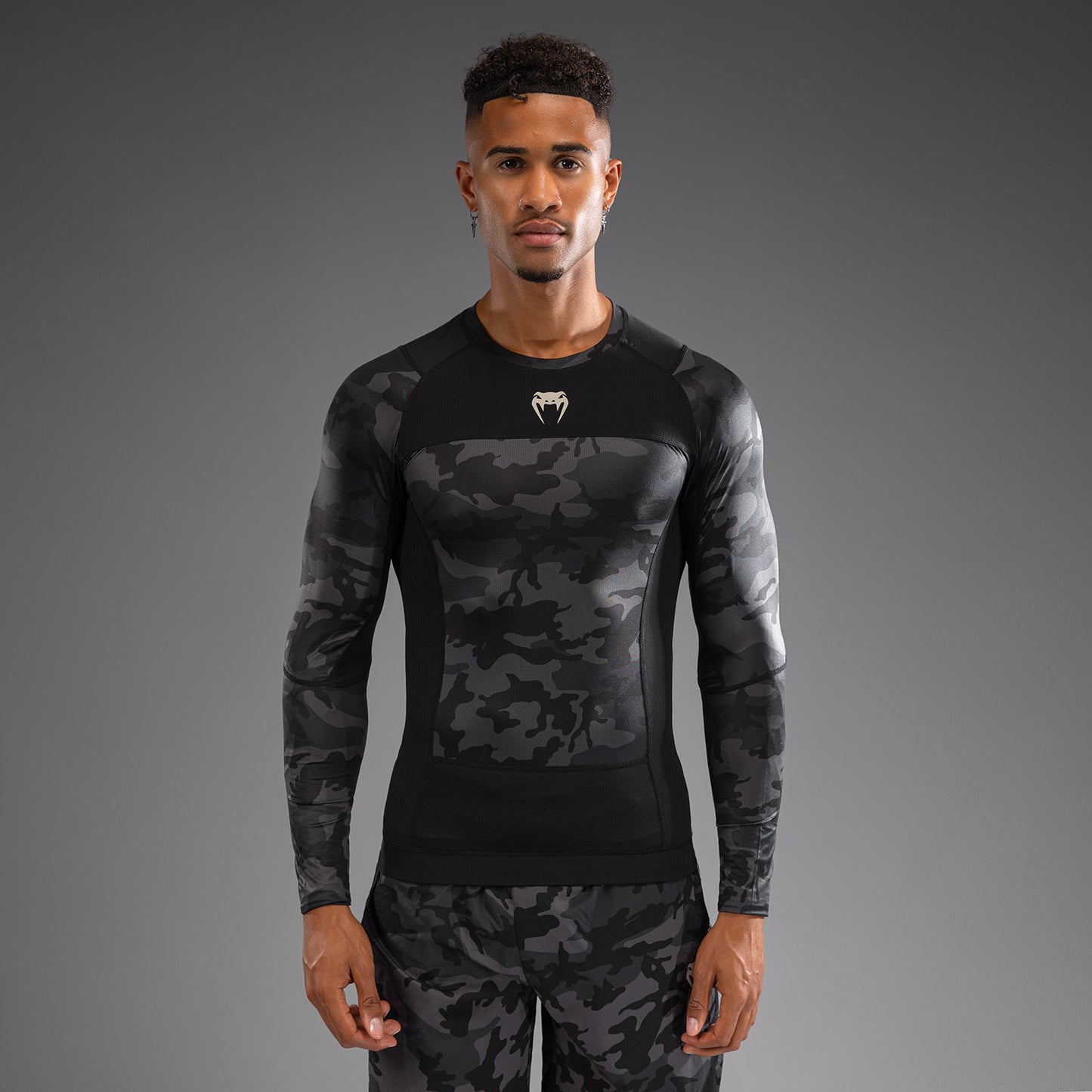 Venum G-Fit Air Lange Mouw Rashguard Heren - Urbaan Camo
