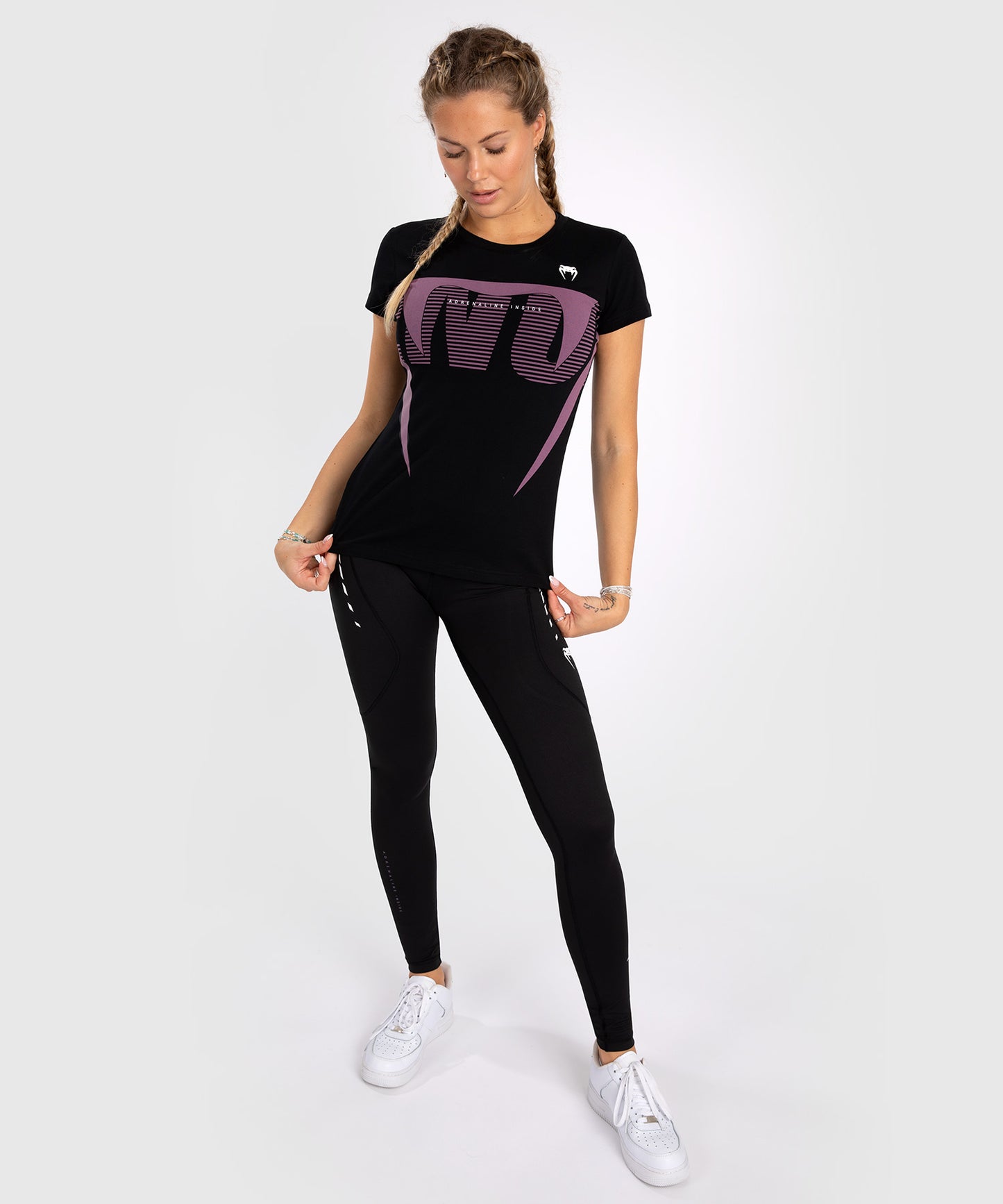 Venum Adrenaline Dames-T-Shirt - Purple