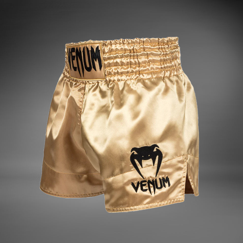 Venum Classic Thaiboksshort Goud/Zwart