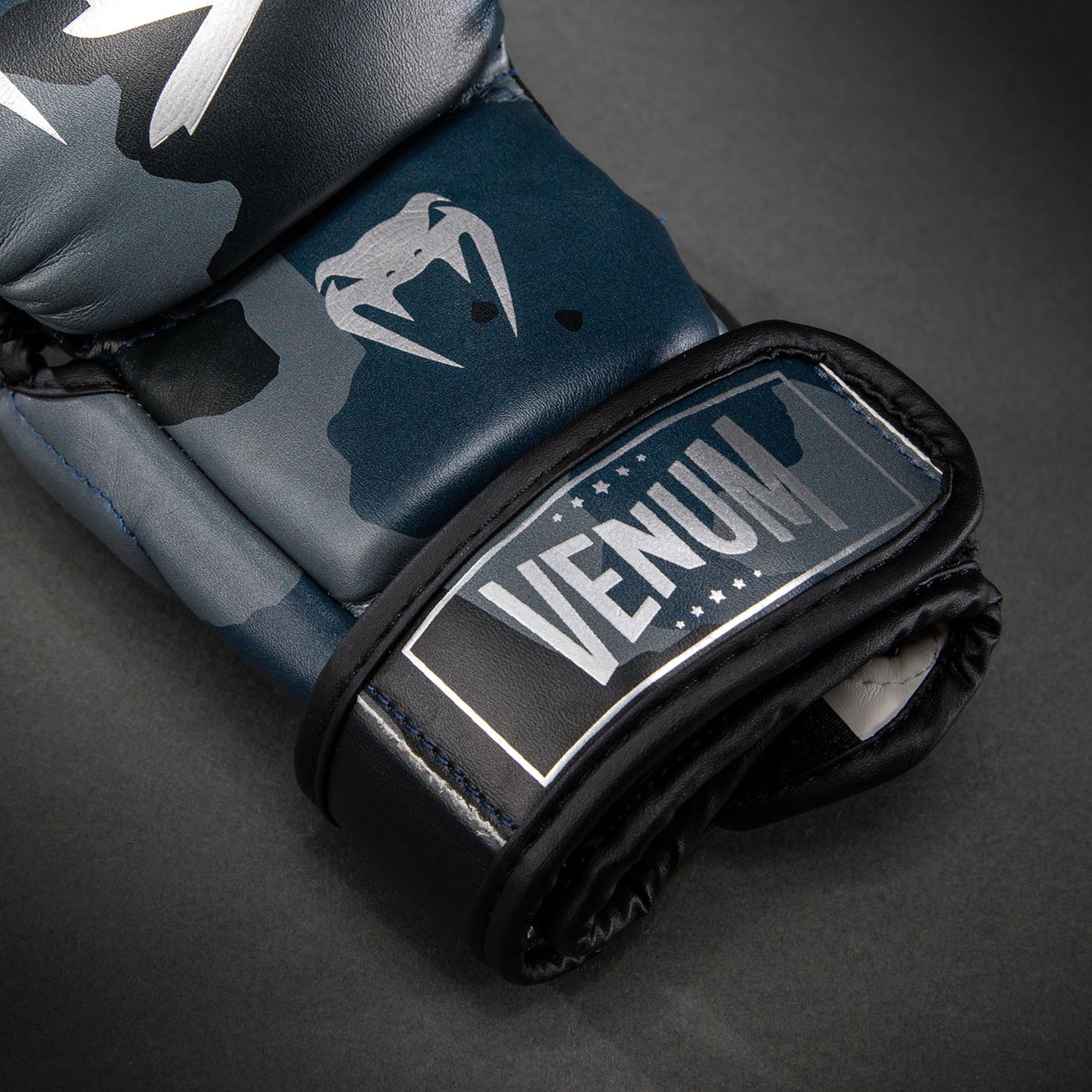 Venum Elite Camo Sparring Handschoenen - Donker Marineblauw/Blauw