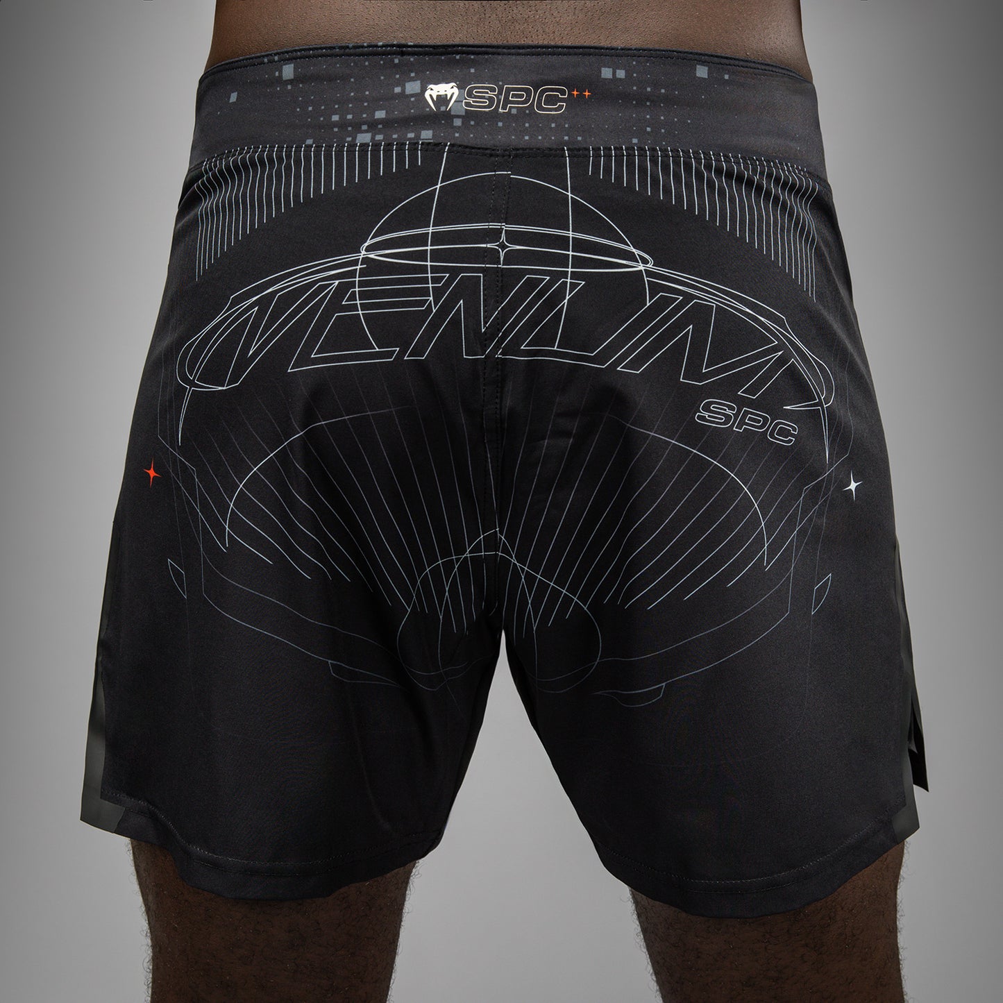 Venum Eclipse Fight Shorts – Zwart/Ivoor
