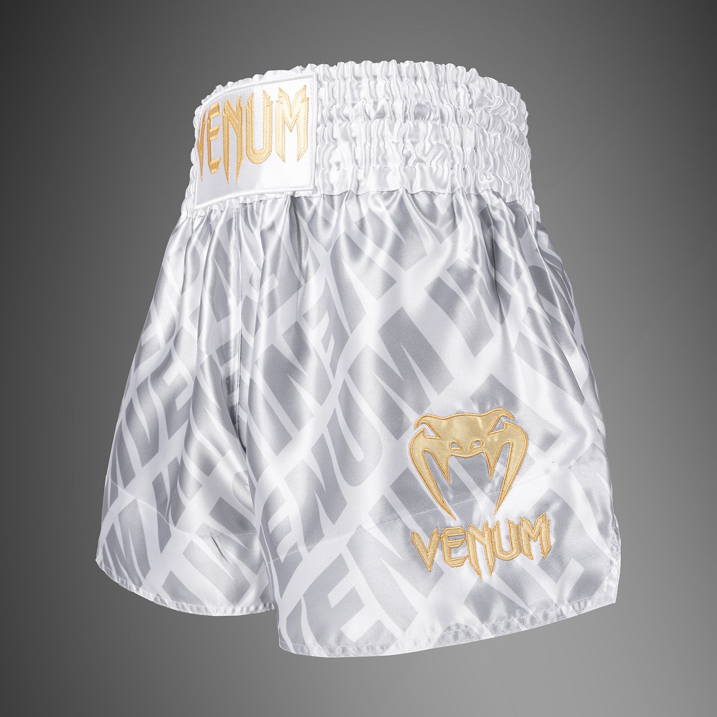 Venum Contender XT Muay Thai Shorts – Wit/Zilver
