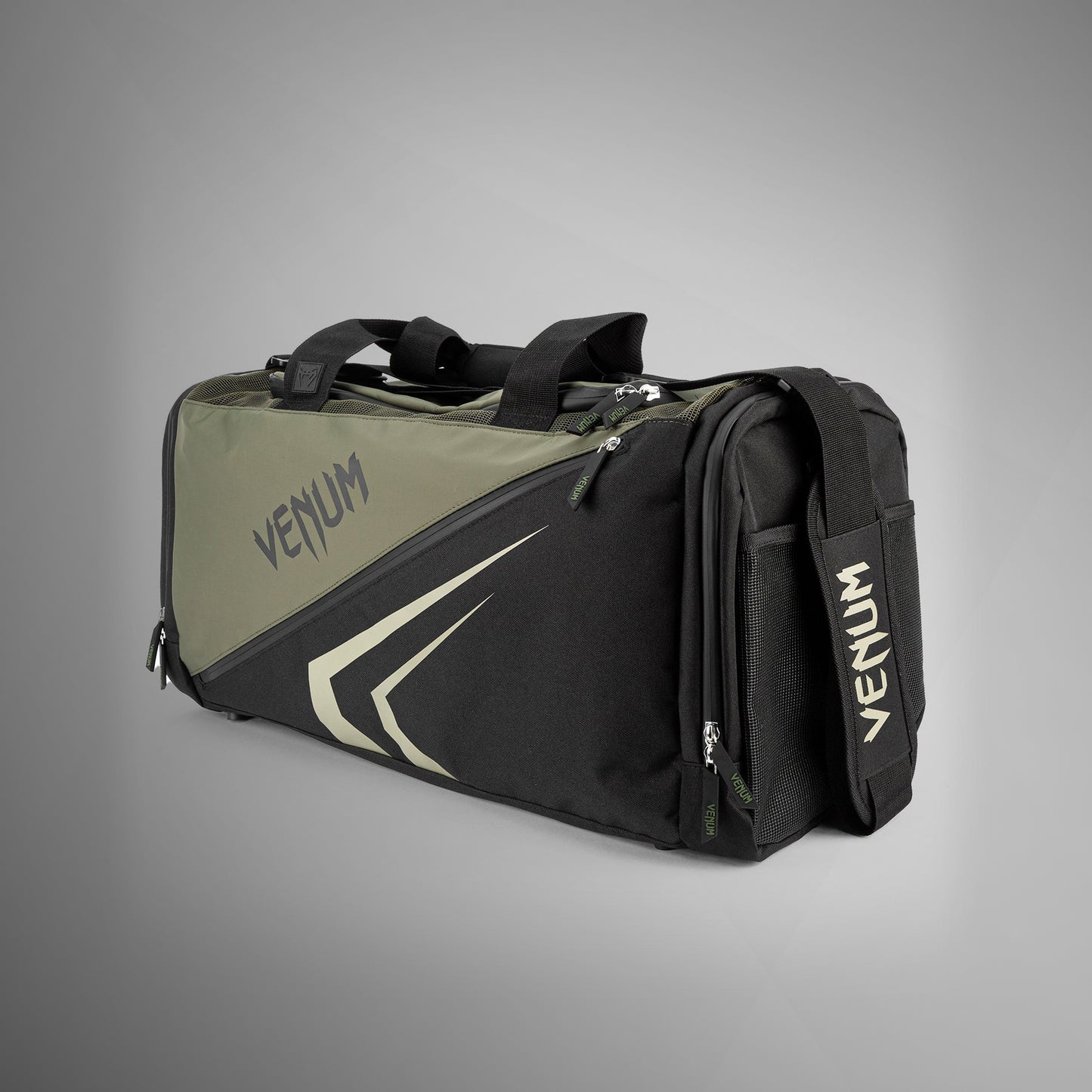 Venum Trainer Lite Evo Sporttassen (48L) – Kaki/Zwart
