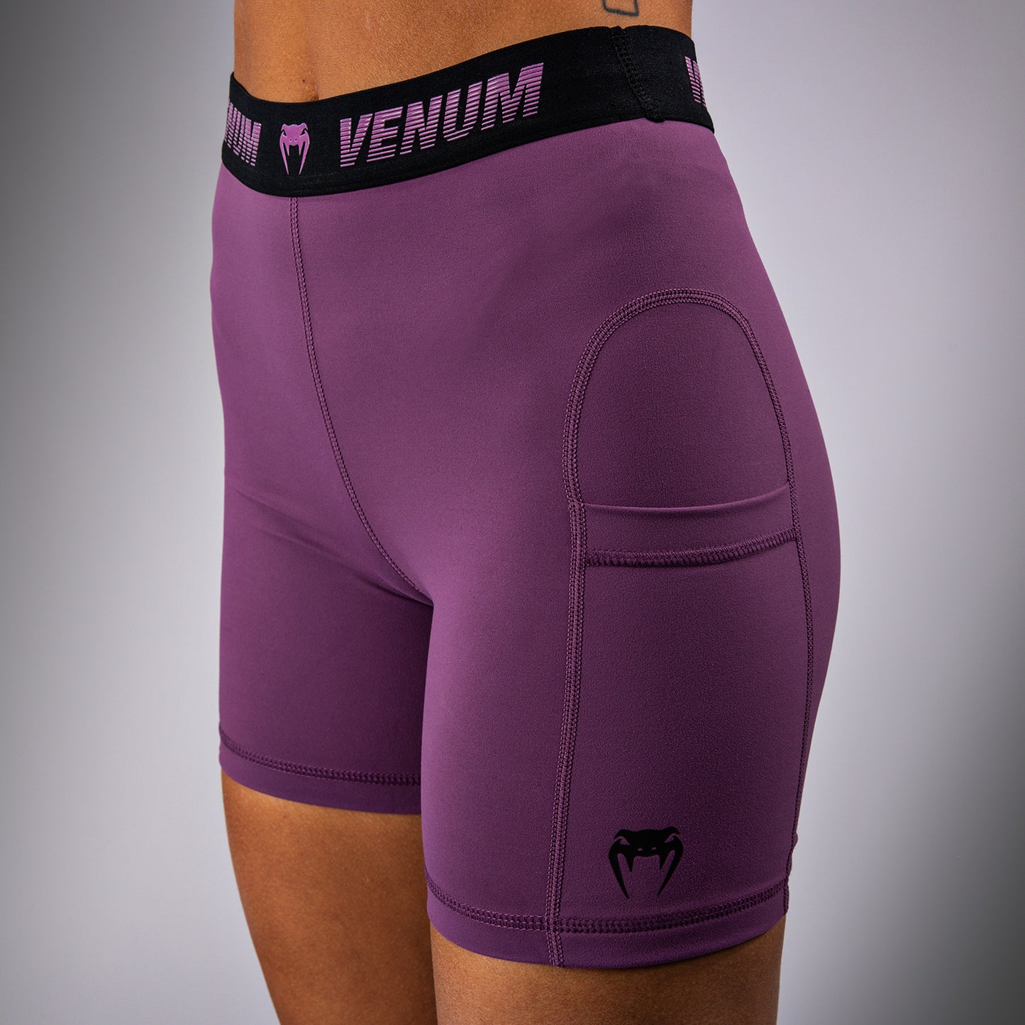 Venum Elevate Dames Lange Vale Tudo Short - Dusky Orchid