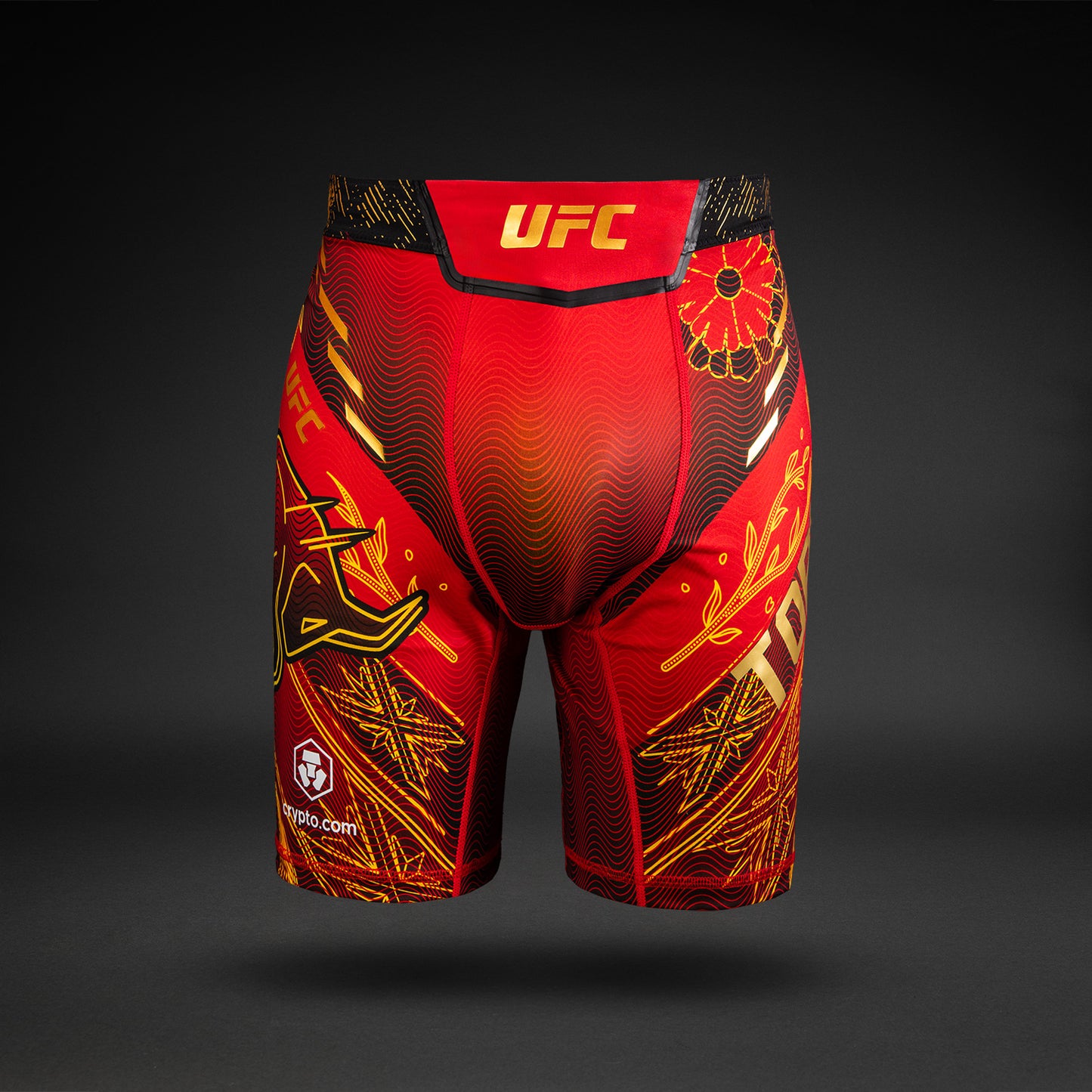 UFC Unrivaled by Venum Ilia Topuria Mannen Vale Tudo Short - Rood
