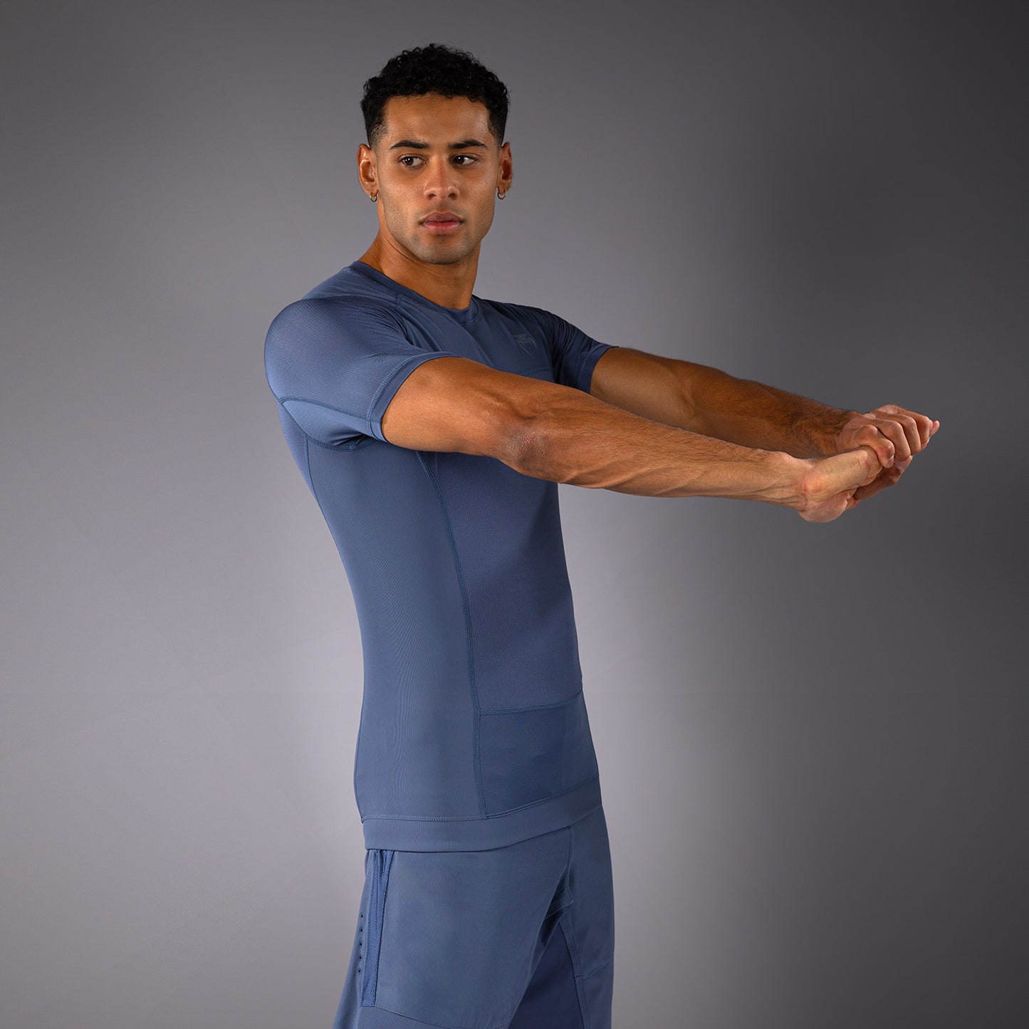 Venum G-Fit Air Korte Mouw Rashguard Heren - Mistblauw