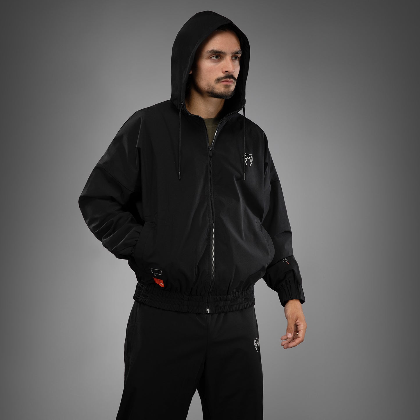 Venum Eclipse Trainingsjack – Zwart/Ivoor