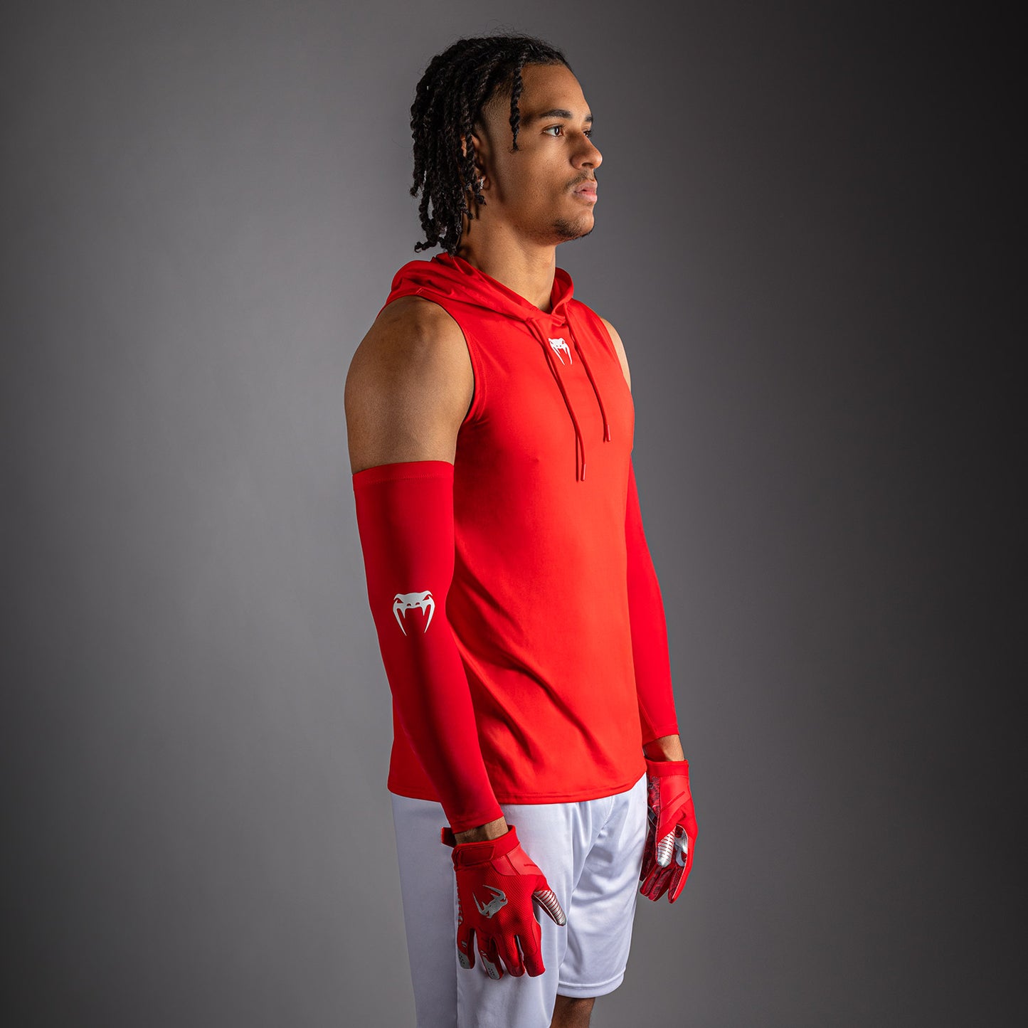 Venum Elite Mouwloos Dry Tech Hoodie - Rood