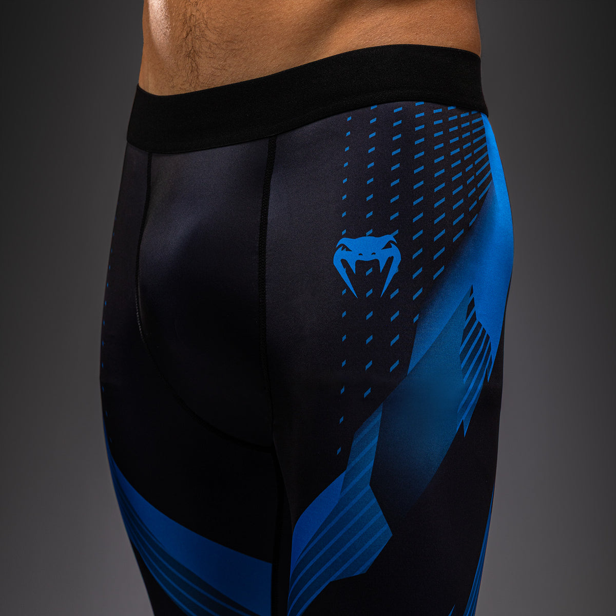 Venum No-Gi 6.0 Spats - Zwart/Blauw