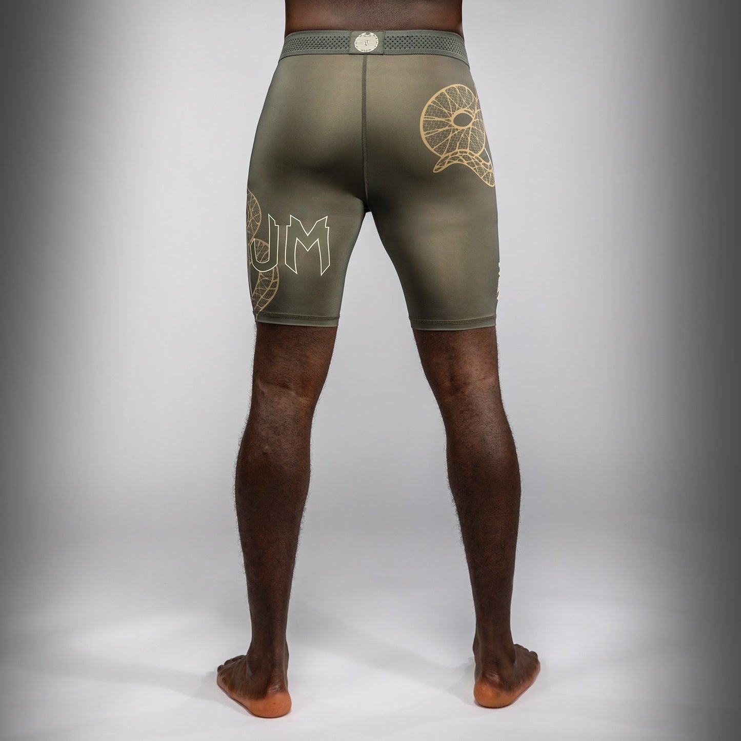 Venum Serpenti Vale Tudo Shorts – Khaki/Bronze/Ivoor