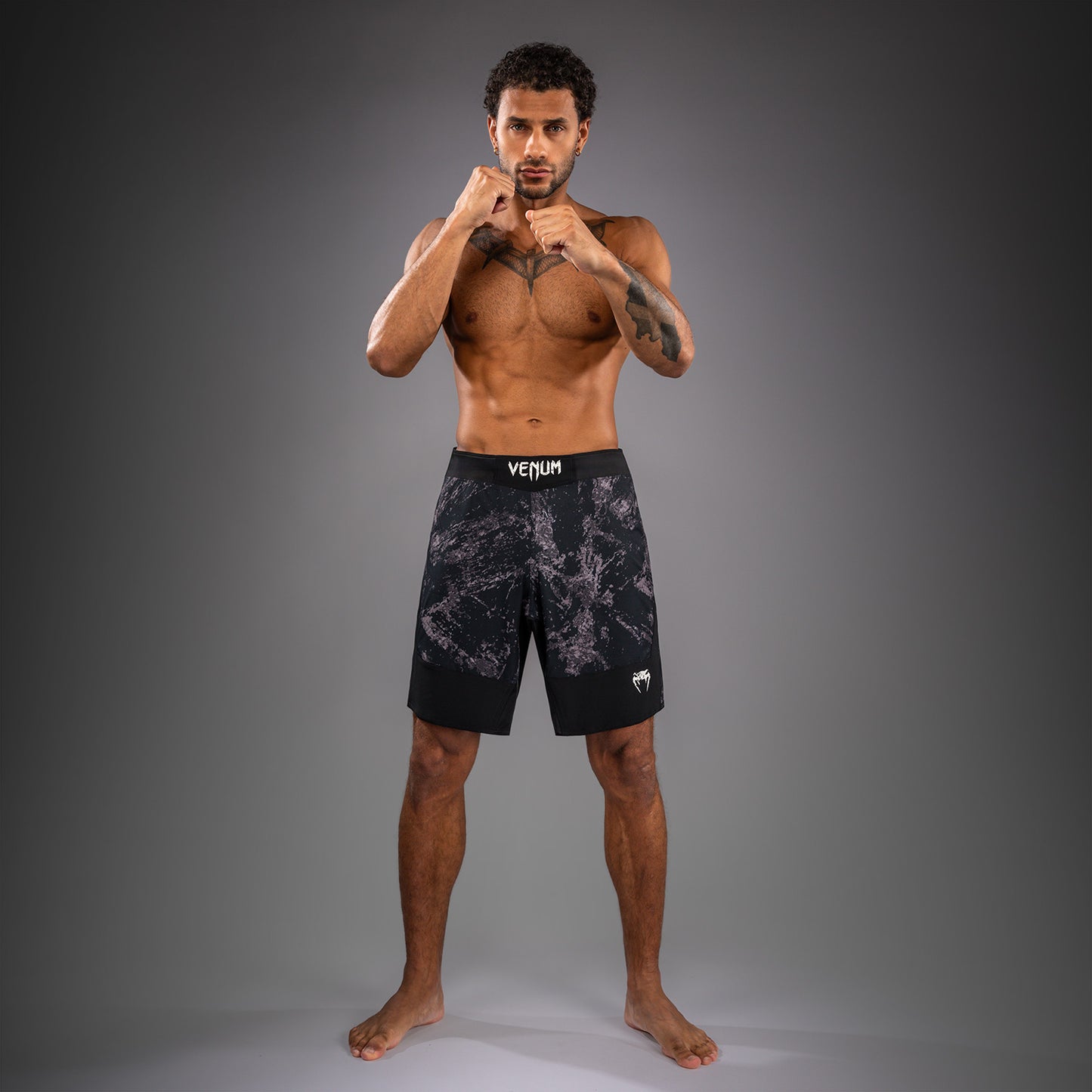 Venum Rage & Workout Fightshorts - Zwart/Grijs