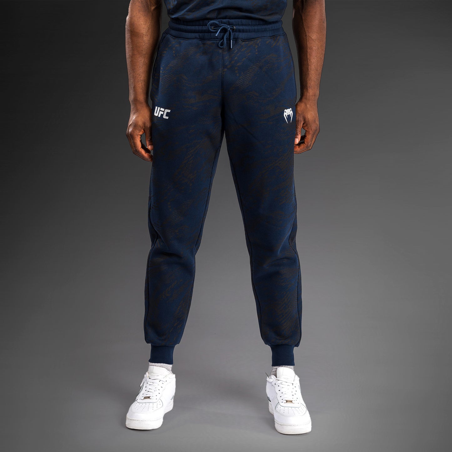 UFC Fusion by Venum Fight Week Katoenen Broek voor Heren - Oceaanblauw