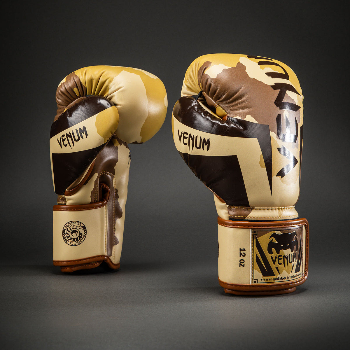 Venum Elite Bokshandschoenen - Lichtbeige/Bruin