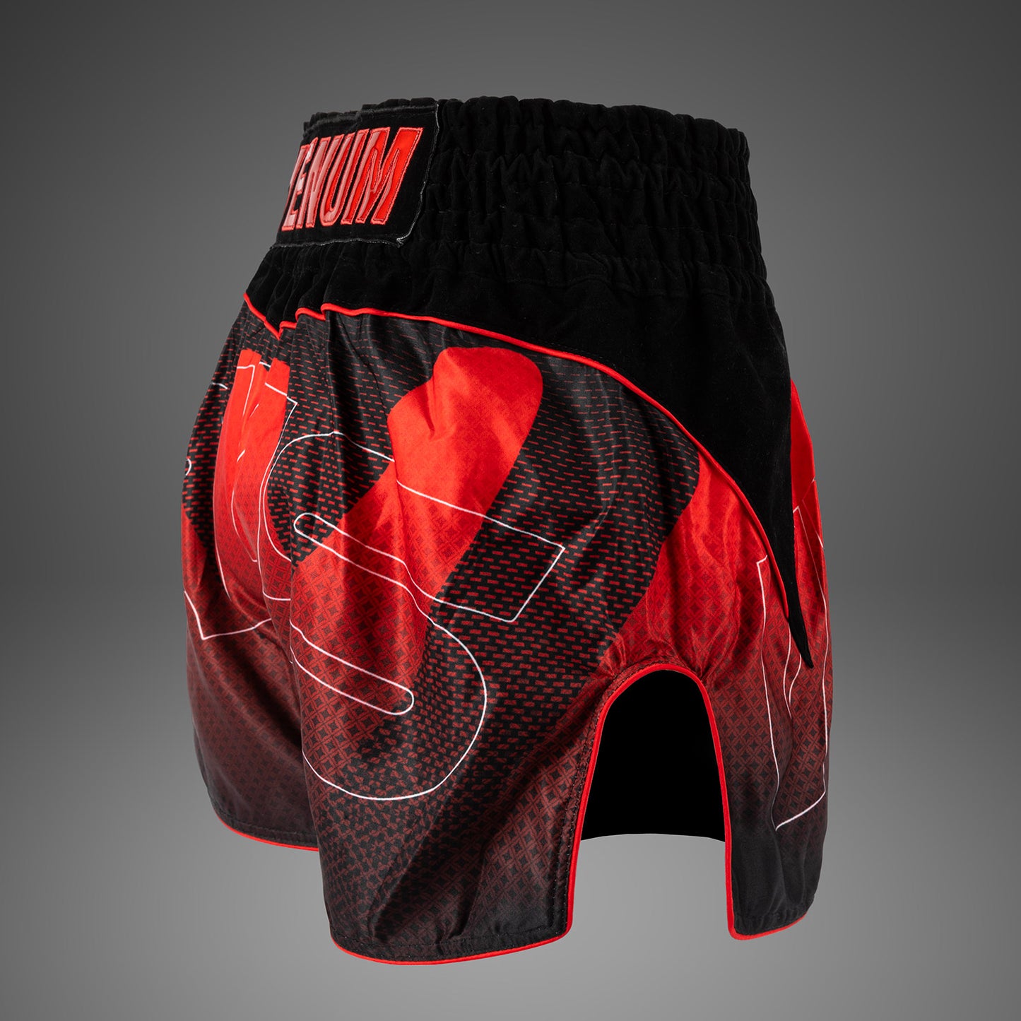 Venum x RWS 2.0 Muay Thai Shorts – Zwart/Rood