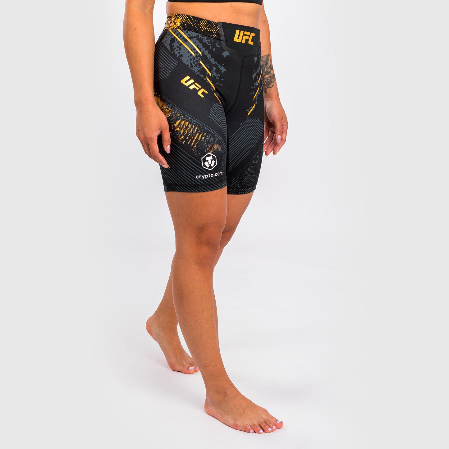 UFC Adrenaline by Venum Authentic Fight Night Dames Vale Tudo Short - Lang model - Kampioen
