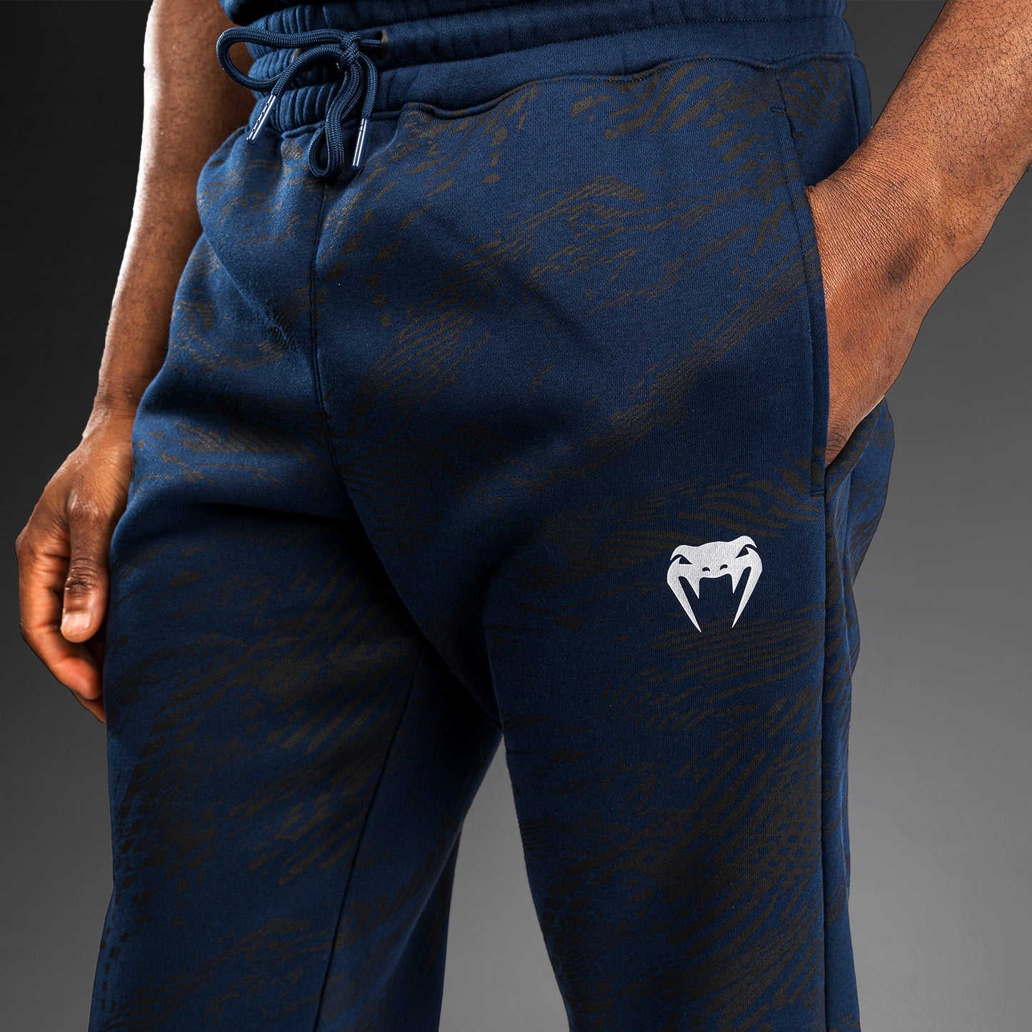UFC Fusion by Venum Fight Week Katoenen Broek voor Heren - Oceaanblauw