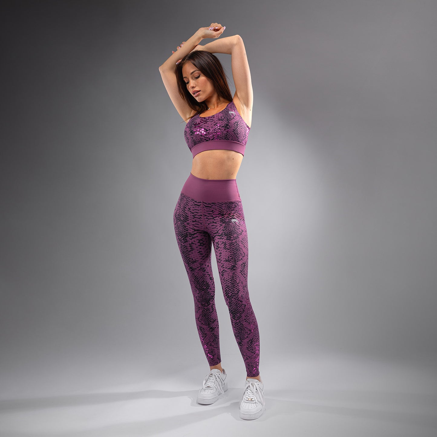 Venum Amazonia Dames Leggings Met Volledige Lengte - Paars