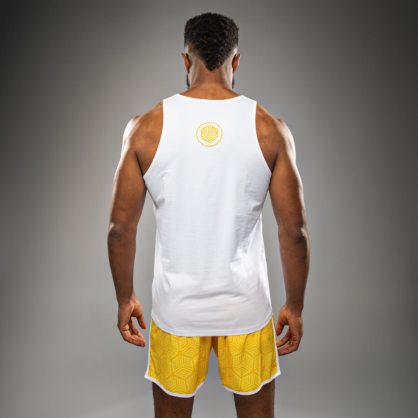 Venum Octane Tank Top - Wit/Vibrant Geel