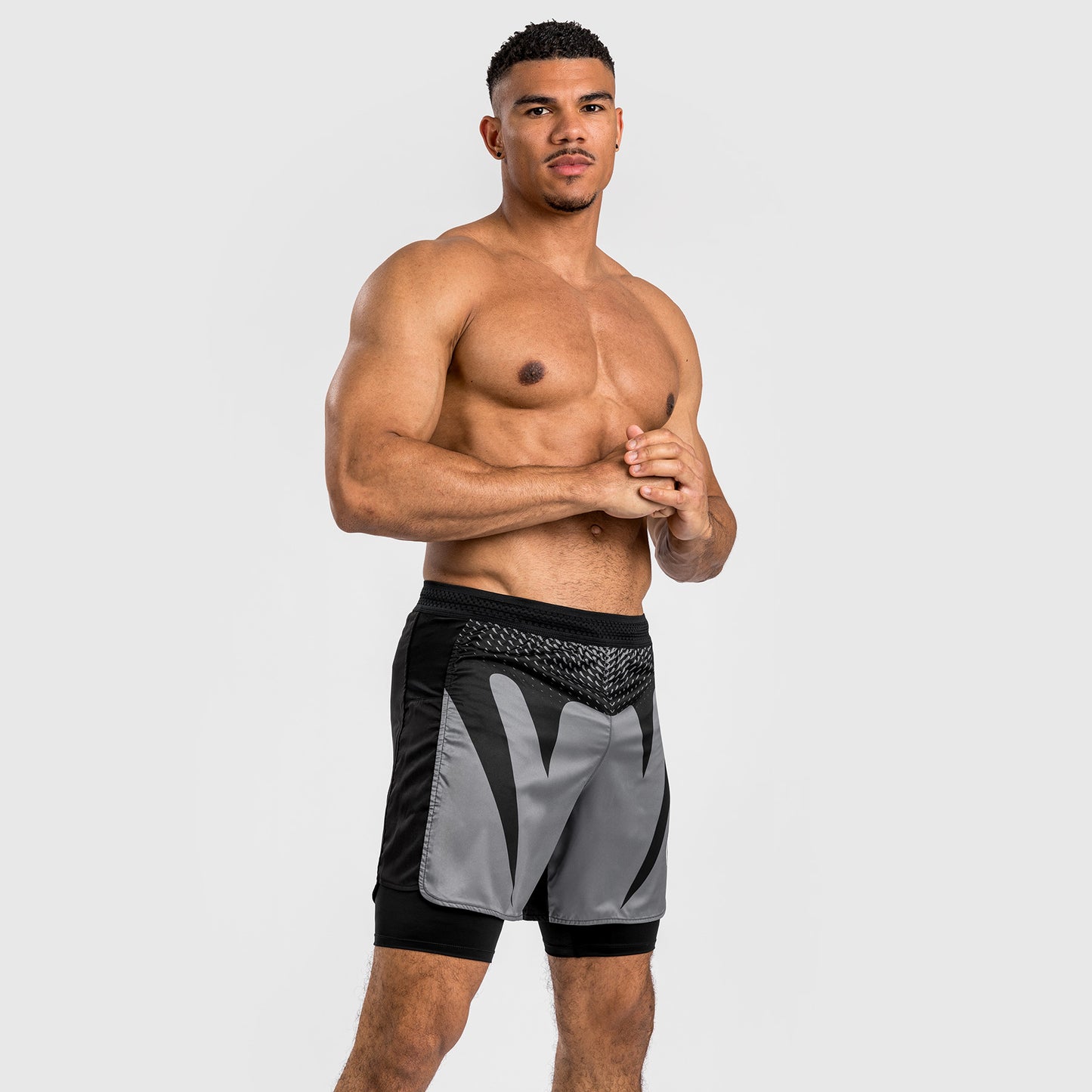 Venum Attack Heren Fight Shorts - Zwart