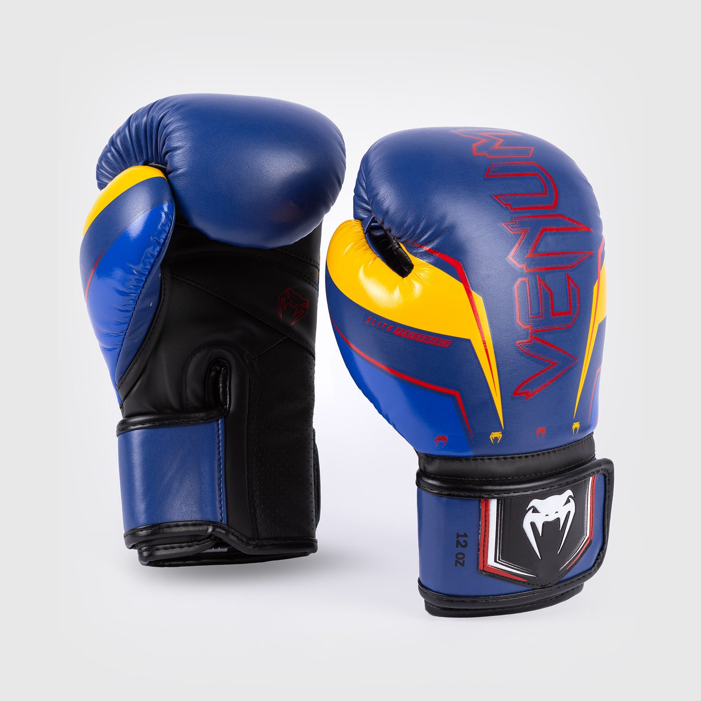Venum Elite Evo Bokshandschoenen - Blauw/Geel