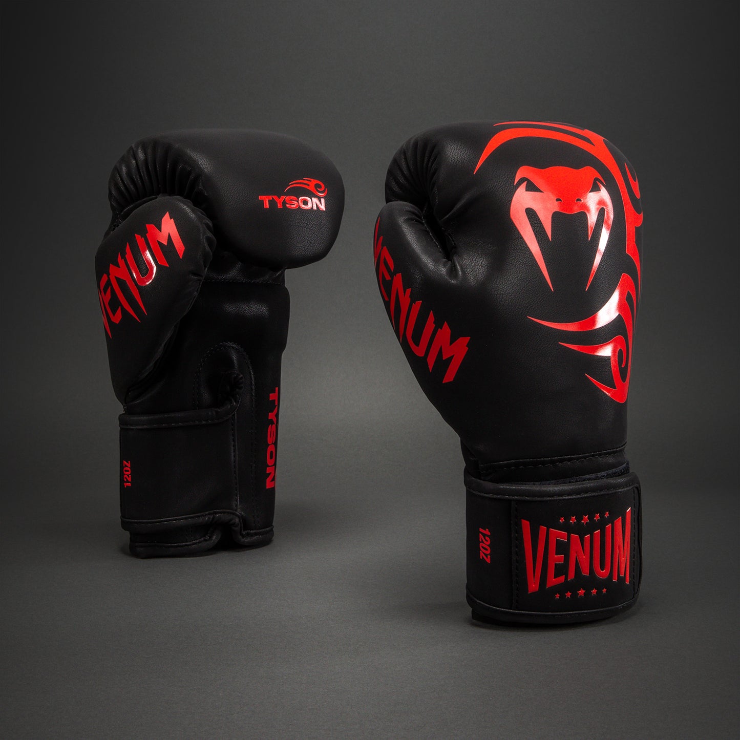 Venum Mike Tyson Replica Bokshandschoenen – Zwart/Rood