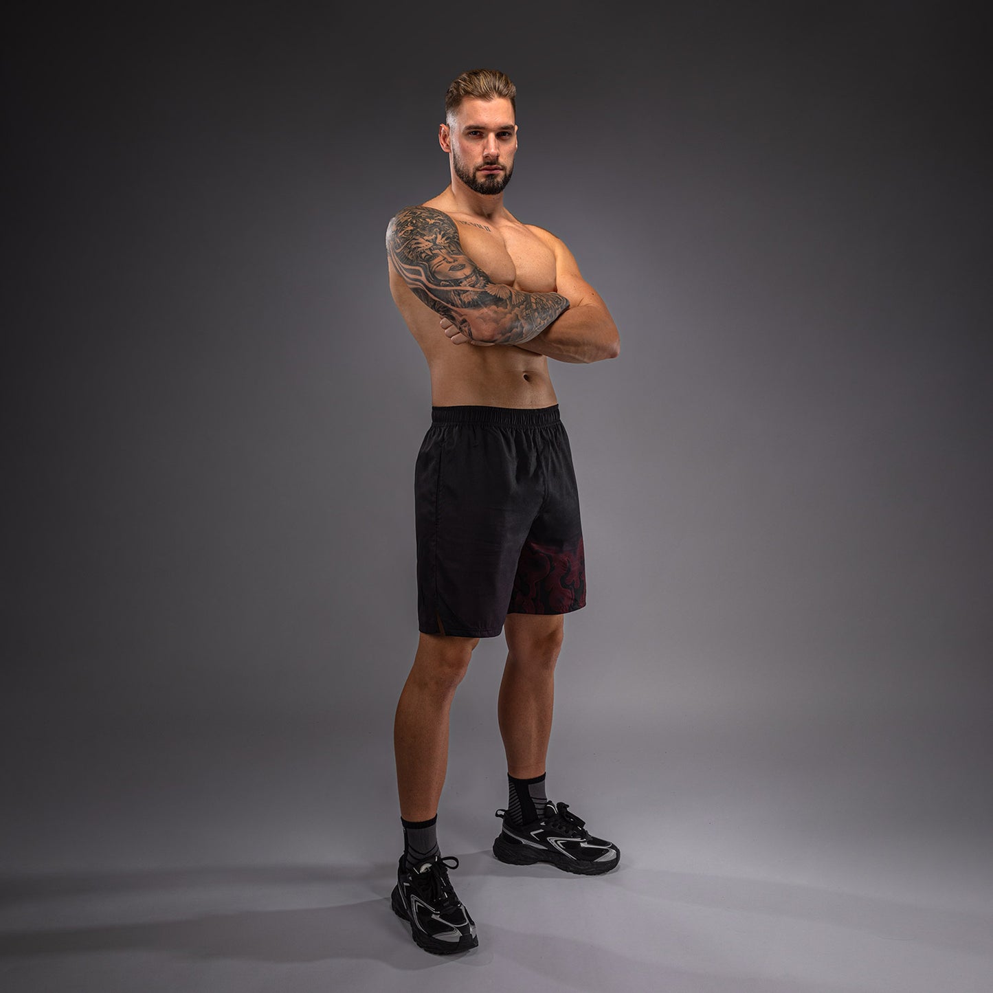 Venum Spectre Trainingsshorts – Zwart/Rood