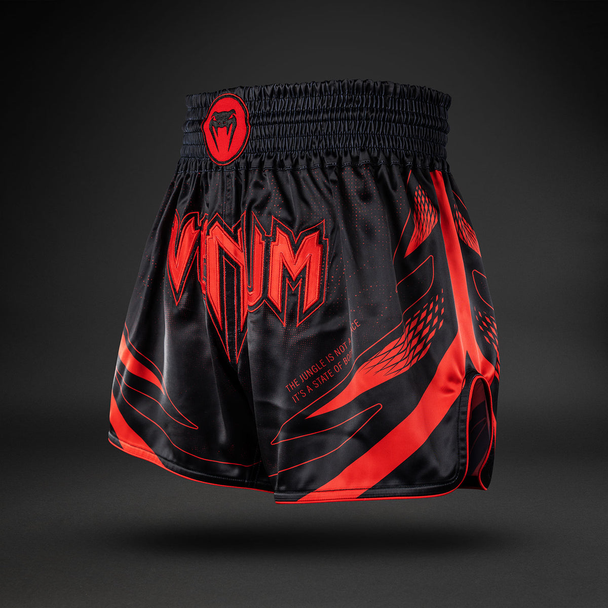 Venum Amazonia Reborn Muay Thai-short - Zwart/Rood
