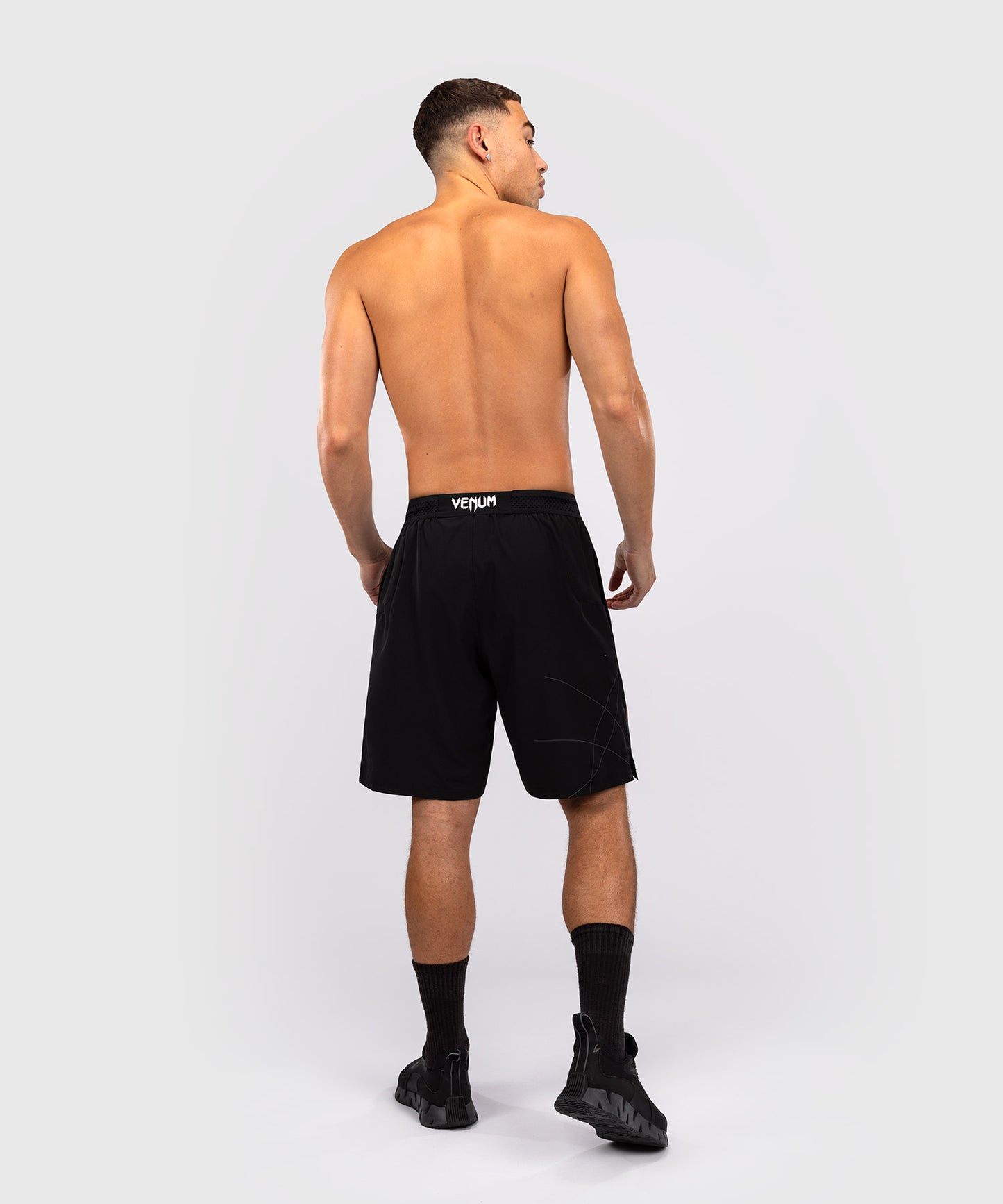 Venum Tactical XT  Trainingsshort heren - Zwart/Vuurrood