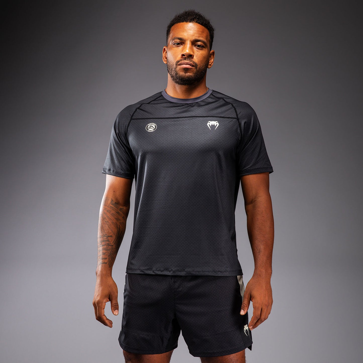Venum x Roger Gracie Academy Dry Tech T-shirt - Zwart