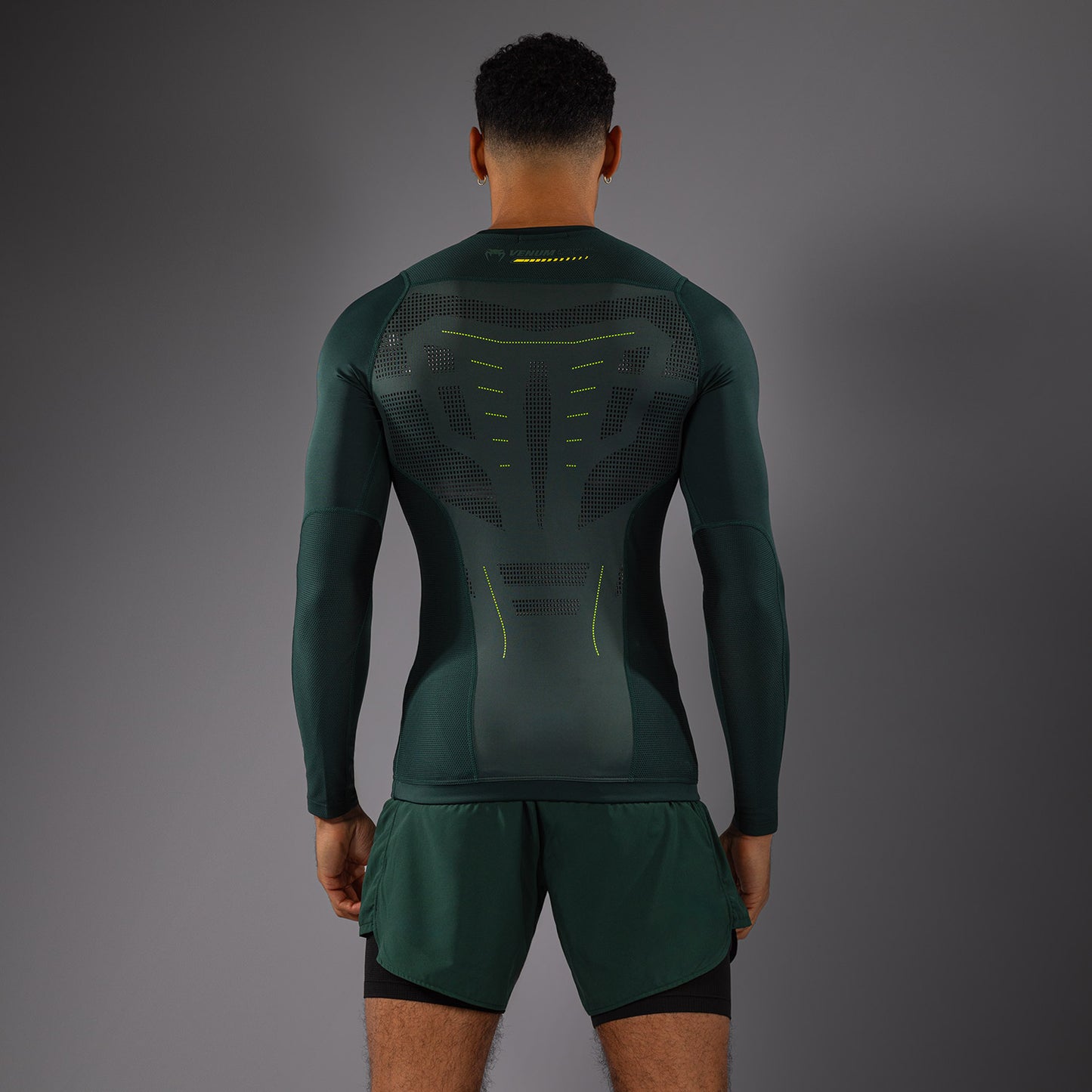 Venum Technical 3.0 Langdurige Rashguard - Bosgroen