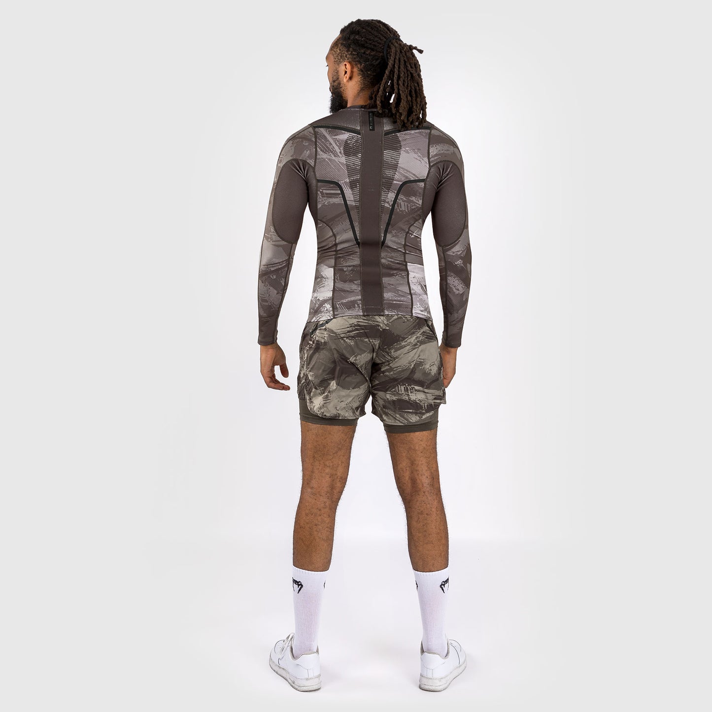 Venum Electron 3.0 Rashguard lange mouw - Zand