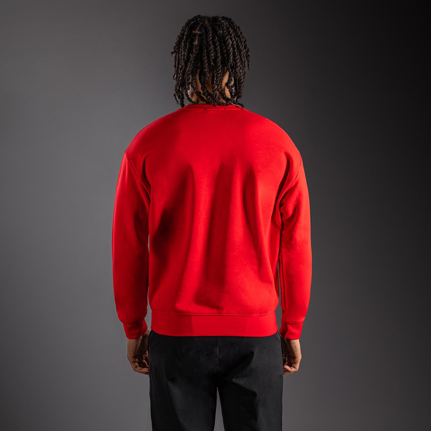 Venum Lineup Fleece Crew - Rood/Wit