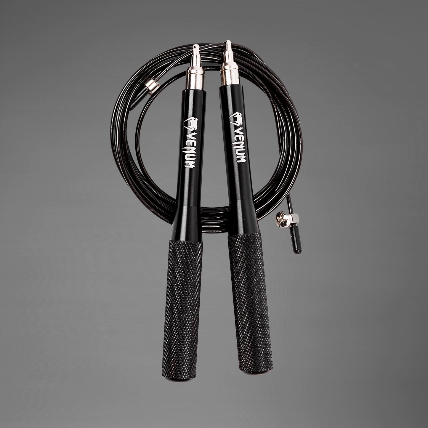Venum Thunder Evo-springtouw - Zwart