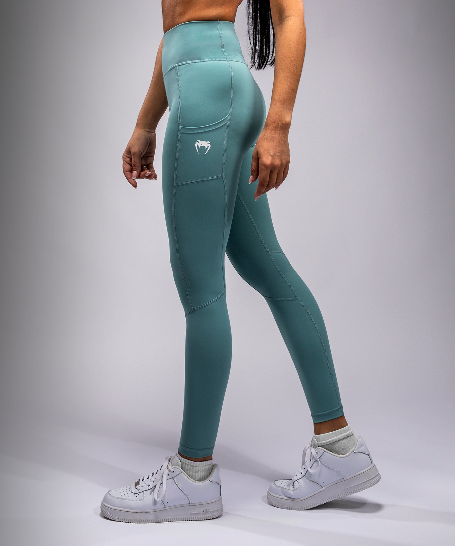 Venum Essential Performance Leggings Dames - Aqua Groen