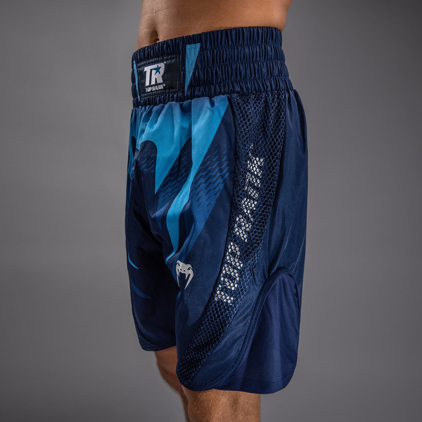 Venum x Top Rank Original Heren Bokshorts - Marineblauw