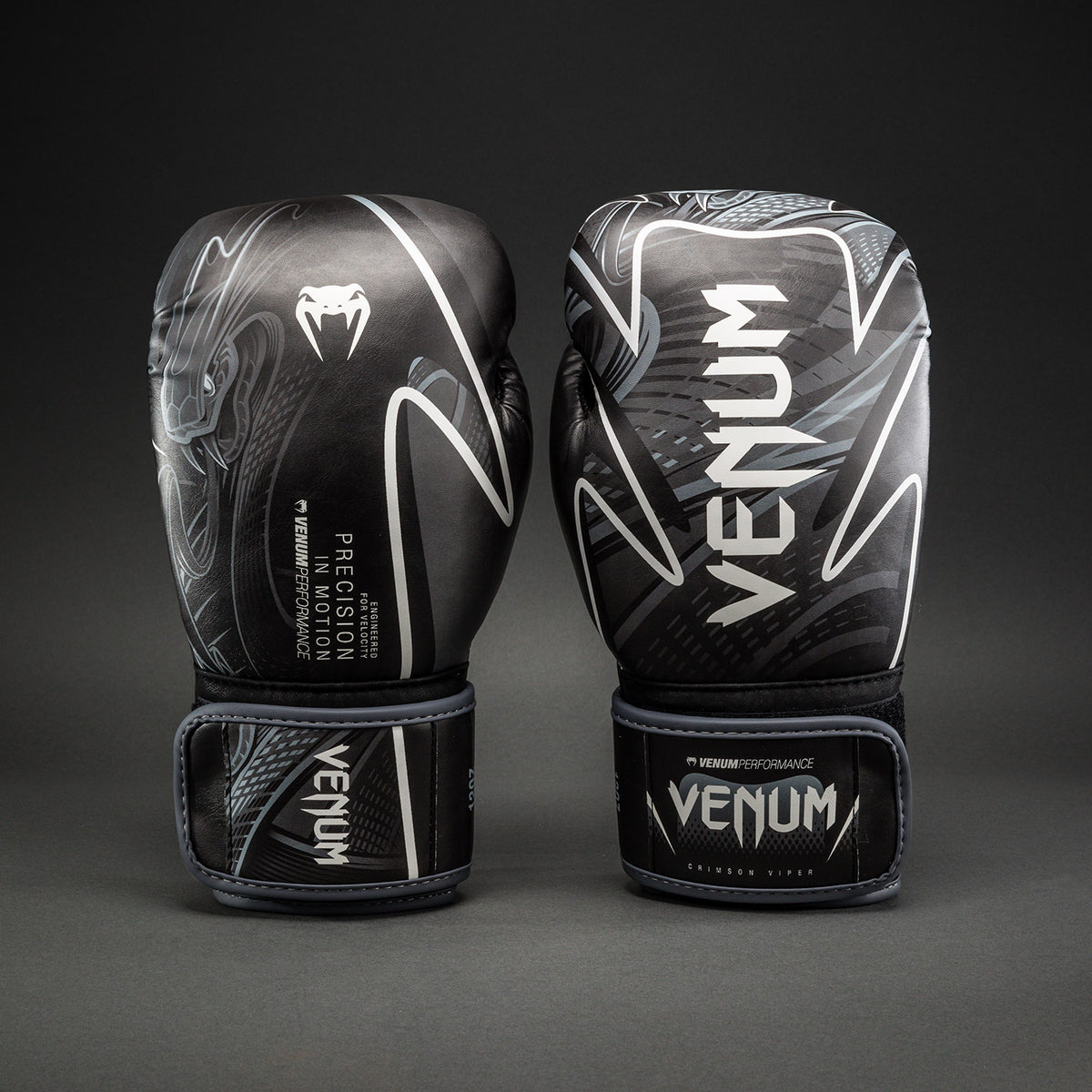 Venum Crimson Viper 2.0 Impact Bokshandschoenen - Zwart/Grijs