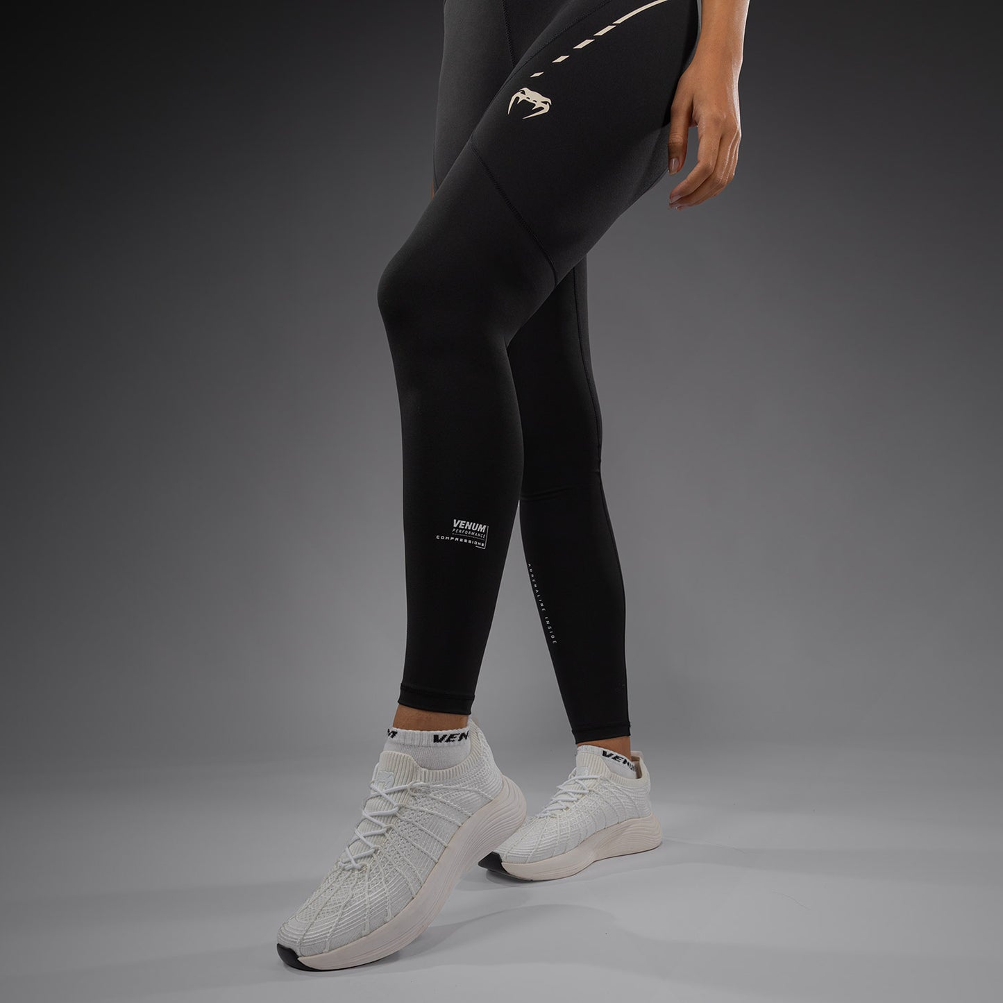 Venum Adrenaline Dames Leggings – Zwart/Ivoor